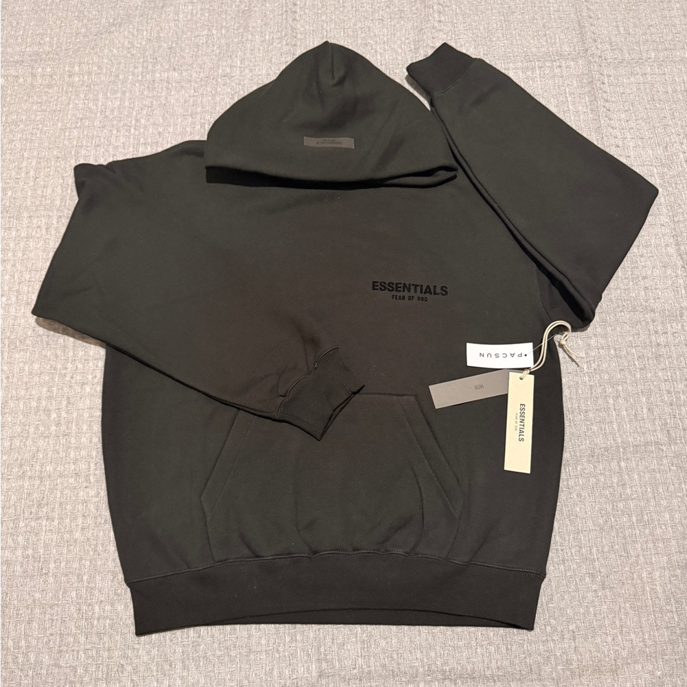 Fear of God Essentials Men's Black Hoodie